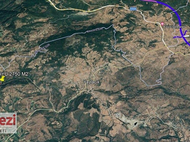 BALYA İLÇESİ ÇARMIK KÖYÜ  2.735 M2 SATILIK ARAZİ - Görsel 4