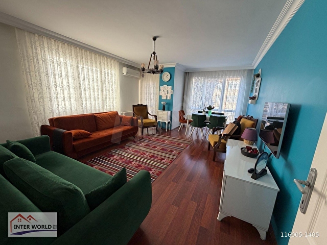 Inter world İstiklalde 3+1 Balkonlu Önü Açık Ferah Daire