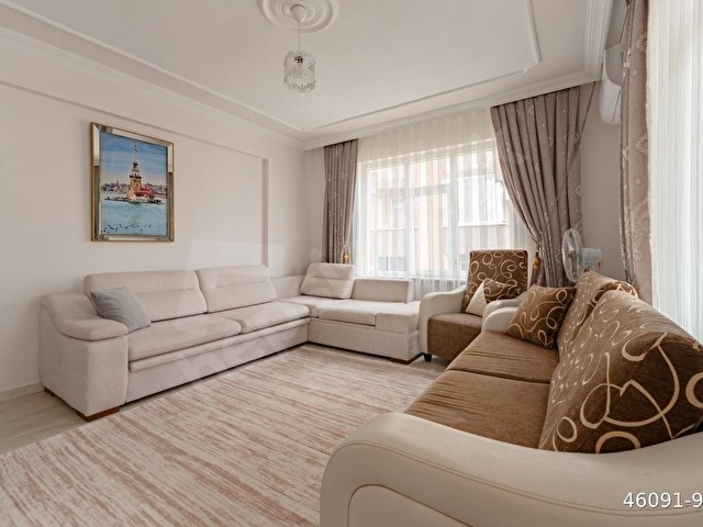 Alanya Mahmutlarda Eşyalı Satılık 2+1 Daire - Görsel 3