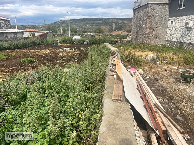 Aliağa Kalabakta Satılık Deniz Manzaralı Taş Ev - Görsel 17