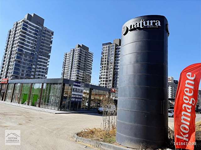 ÖZTÜRKDEN OVACIK NATUREDE 175m2 KÖŞEBAŞI KİRALIK İŞYERİ