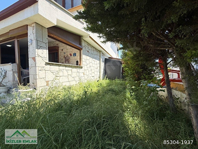 Seferihisar doğanbeyde satılık 2+1 bahçeli full eşyalı villa - Görsel 12