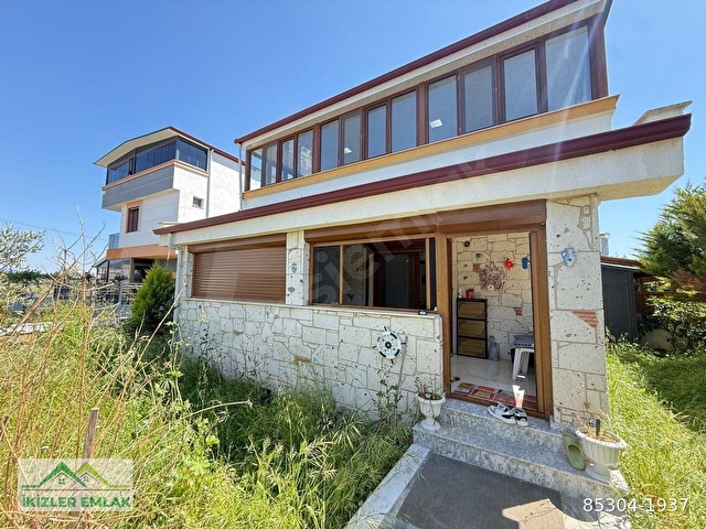 Seferihisar doğanbeyde satılık 2+1 bahçeli full eşyalı villa - Görsel 15