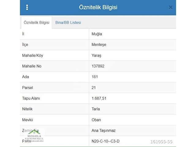MUĞLA YARAŞDA DENİZLİ ANA YOLUNA YAKIN 1687 M2 SATILIK TARLA - Görsel 3