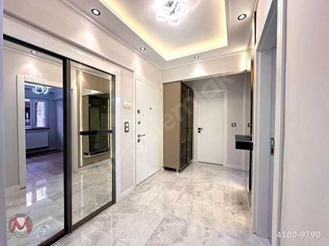 MİLENYUMDAN 2+1 100 M2 DÜZ GİRİŞ VİLLA TADINDA SIFIR LÜKS 1.CADDE 3 BİNA SİTE İÇERİSİNDE SATILIK ** - Görsel 14