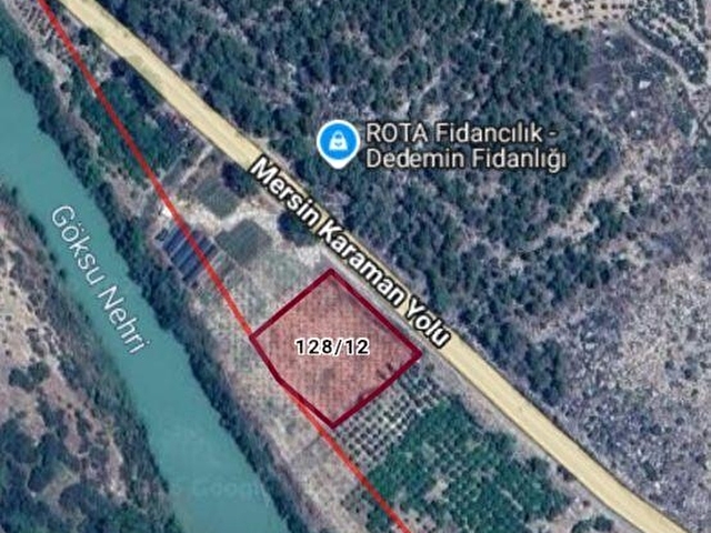 SİLİFKE - KONYA YOLU KENARINDA YATIRIMLIK 3.862 M2 SATILIK BAHÇE - Görsel 13