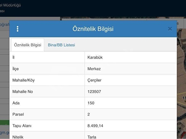 YAZICI EMLAKTAN KARABÜK MERKEZ ÇERÇİLER MAH. ANA YOL KENARI SATILIK 8500 M2 TARLA - Görsel 3