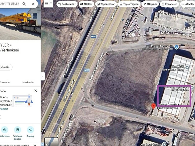 Kiralık İşyeri / Depo / İmalathane / Fabrika-ANKARA-KAZAN SARAY E5 YOLU CEPHE - Görsel 3