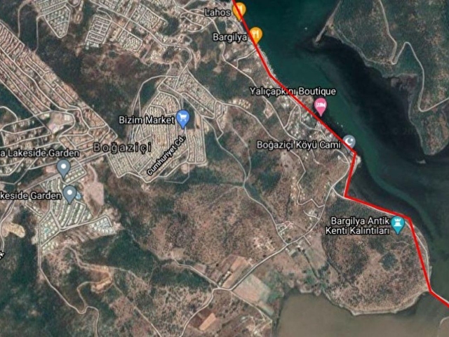 Milas Bogazicinde Deniz Ve Gol Manzarali 9 Donum Arsa 10886 3503 Hurriyet Emlak