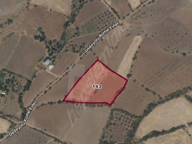 Turyap tan Sivrice Dedeyolu Köyü, 7.300 m2, Tek Parça Sulu Tarla ...