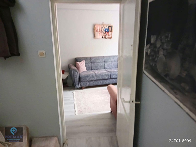 AYVALIK MERKEZDE TERASLI 2 KATLI 2+1 MÜSTAKİL KAGİR EVİ - Görsel 13