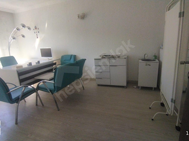 YENİ MAHALLE BEŞTEPEDE  MİLASLI 2000 PLAZADA KİRALIK OFİS EŞYALI  1+1 KATTA - Görsel 6