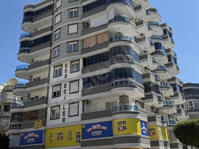 Mahmutlarda Denize 100 Metre Full Eşyalı 2+1 Daire