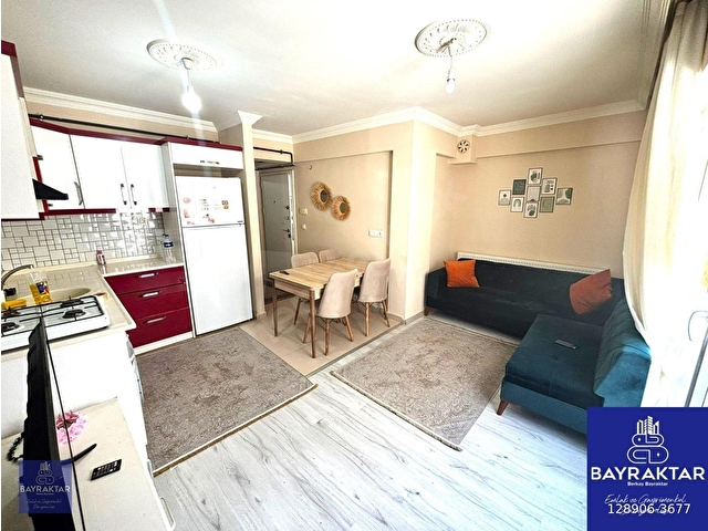 Bandırma Sunullahta Merkeze Yakın 1+1 Arakat Eşyalı Kiralık Daire Bayraktar Emlaktan