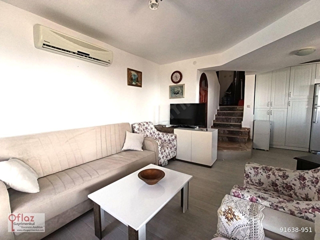 Gümüşlükün Kalbinde, Mavinin Her Tonuna Komşu: Eşyalı 3+1 Villa - Görsel 12