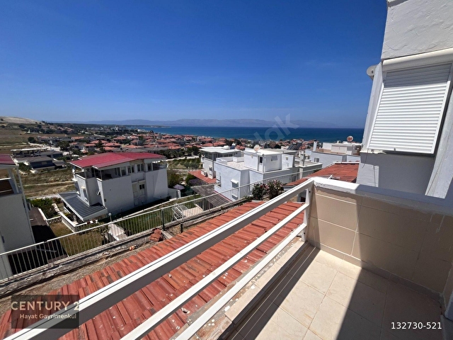 Çeşme Çiftlikköyde Her Kattan Deniz Manzaralı Satılık Villa - Görsel 24