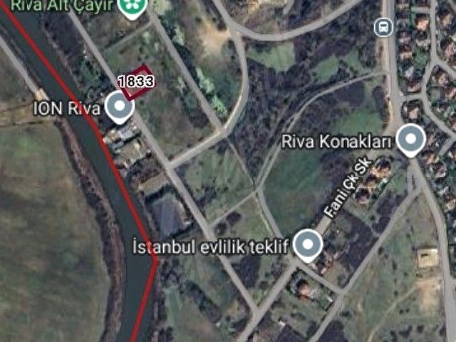 Riva Deresine ikinci parsel, 1198 m2 arsa içinde müstakil ev. - Görsel 20