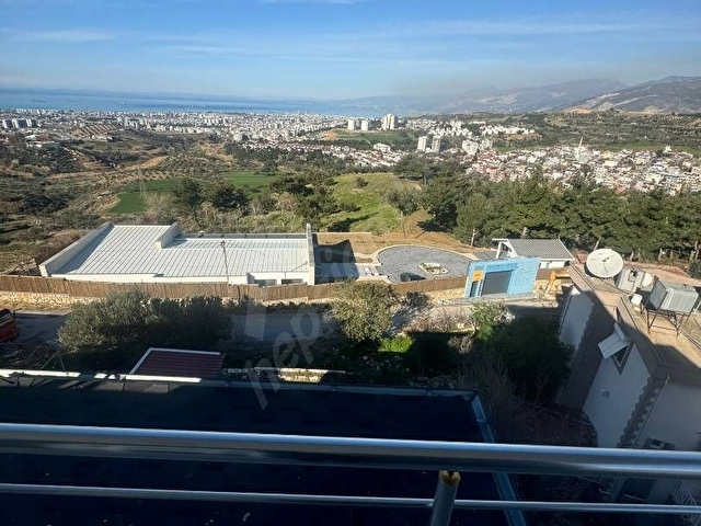 İSSUMEDE DENİZ-DOĞA MANZARALI TRIPLEX VİLLA - Görsel 12