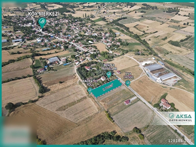 PINARHİSAR OSMANCIK SATILIK TEK TAPU ARSA 2756 M² - Görsel 30