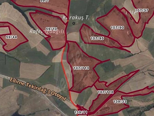 ACİLL HAYRABOLUNDA KÖŞE KONUMDA ANA YOLA 250M CEPHELİ 6.500m² - Görsel 14