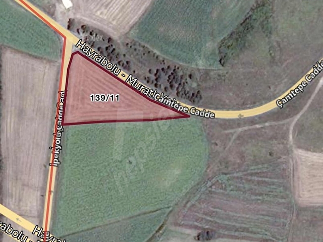 ACİLL HAYRABOLUNDA KÖŞE KONUMDA ANA YOLA 250M CEPHELİ 6.500m² - Görsel 18