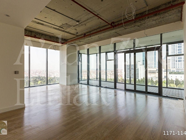 A-Z EMLAK  DAN ISTANBLOOM OFFICES 5 BÖLÜMLÜ KİRALIK OFİS KATI - Görsel 2
