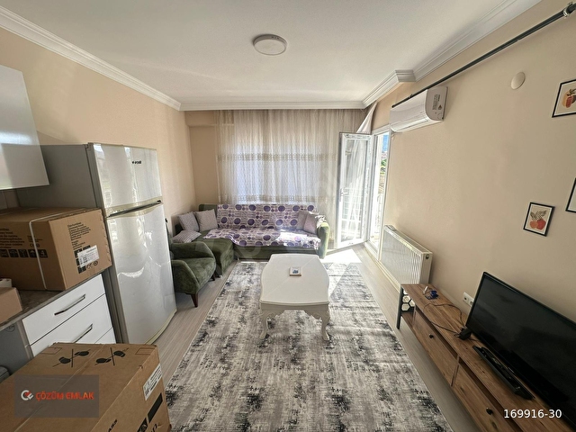 ÇÖZÜM EMLAKTAN MURADİYEDE 1+1 EŞYALI FIRSAT SATILIK DAİRE - Görsel 4