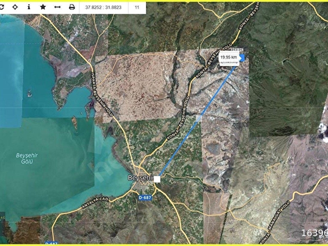 KONYA BEYŞEHİR DOĞANBEY DE İMARLI ARSA (164 M2 ARSA ve 3.536 M2 TARLA, TOPLAMDA 3.700 M2) - Görsel 18