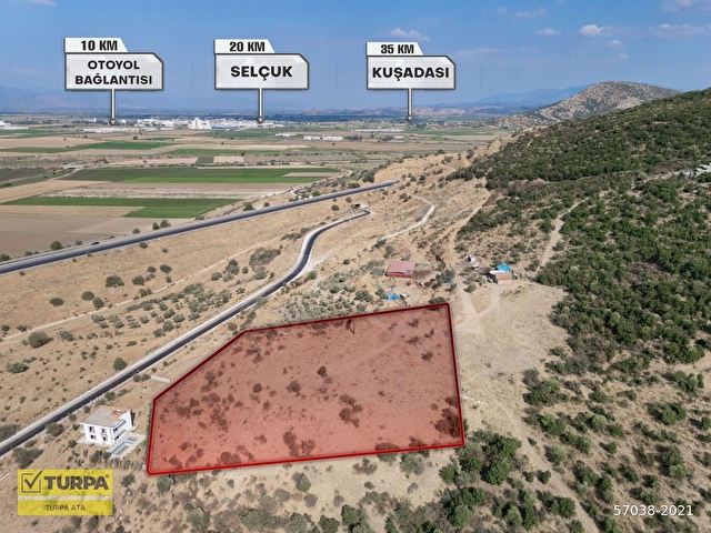 İzmir Torbalı Ahmetli Mahallesinde Satılık 6373 Metrekare Tarla - Görsel 2