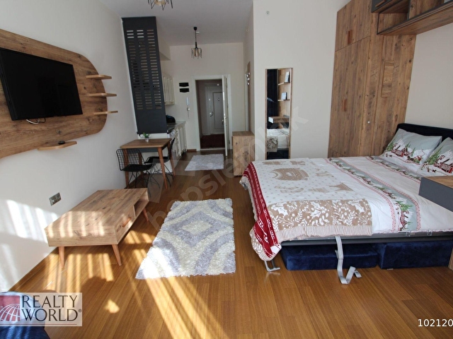 Kiralık Daire---Elit Grand Palas---Havuz Cephe---Full Eşyalı 1+0 - Görsel 15