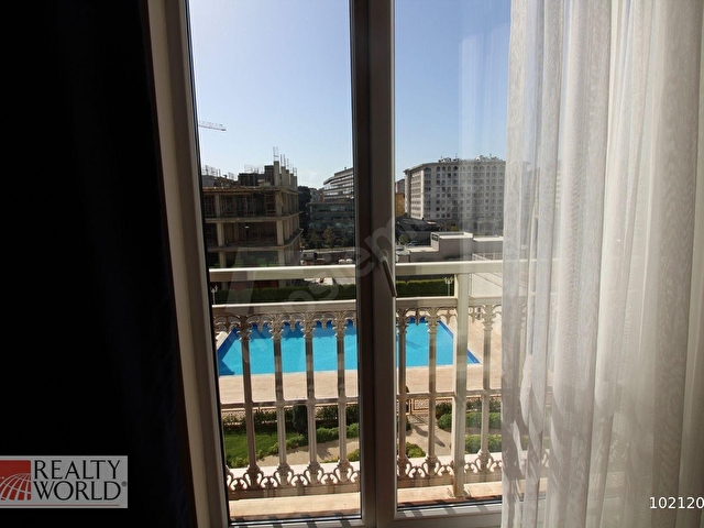 Kiralık Daire---Elit Grand Palas---Havuz Cephe---Full Eşyalı 1+0 - Görsel 13