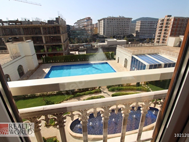 Kiralık Daire---Elit Grand Palas---Havuz Cephe---Full Eşyalı 1+0 - Görsel 14