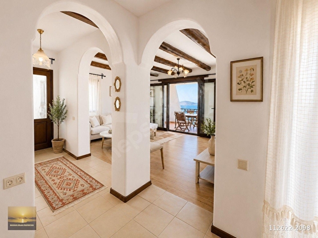 Bodrum Gümüşlükte satılık müstakil villa 9 adalar manzaralı ev - Görsel 15
