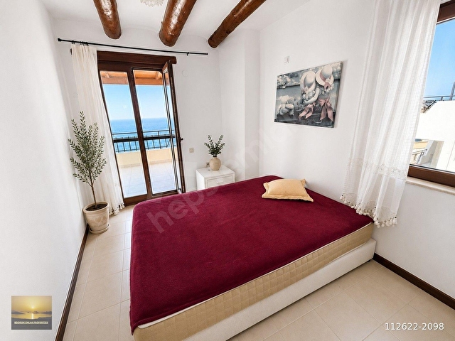 Bodrum Gümüşlükte satılık müstakil villa 9 adalar manzaralı ev - Görsel 28
