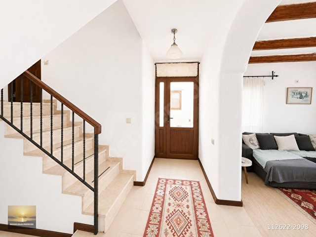 Bodrum Gümüşlükte satılık müstakil villa 9 adalar manzaralı ev - Görsel 30