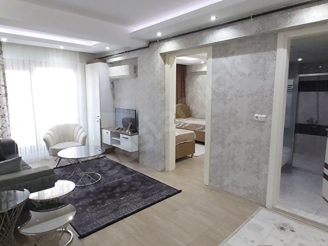 ENDER UYSAL GAYRİMENKULDEN FORUMA YAKIN KLİMALI LÜX 1+1 KİRALIK APART... - Görsel 5