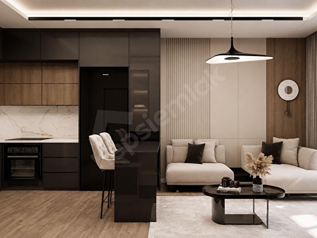 SEVORA İNCEKDE KÖŞE DAİRE! YERDEN ISITMA LÜX 1+1 SİTE DAİRESİ - Görsel 6