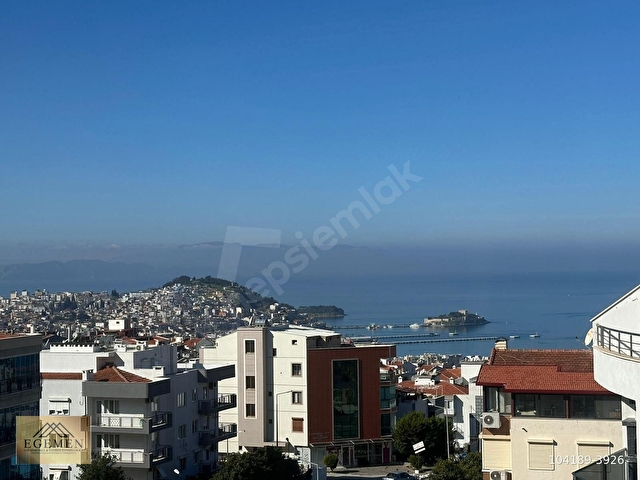 Kuşadası ege mahallesinde satılık çatı dubleks daire