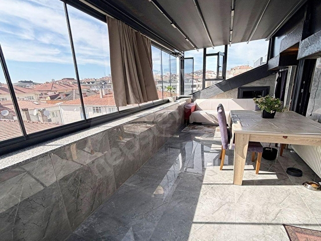 MÜSLÜM EMLAKTAN MERKEZDE 5+2 300 M2 DENİZ MANZARALI LÜKS DUBLEX - Görsel 18