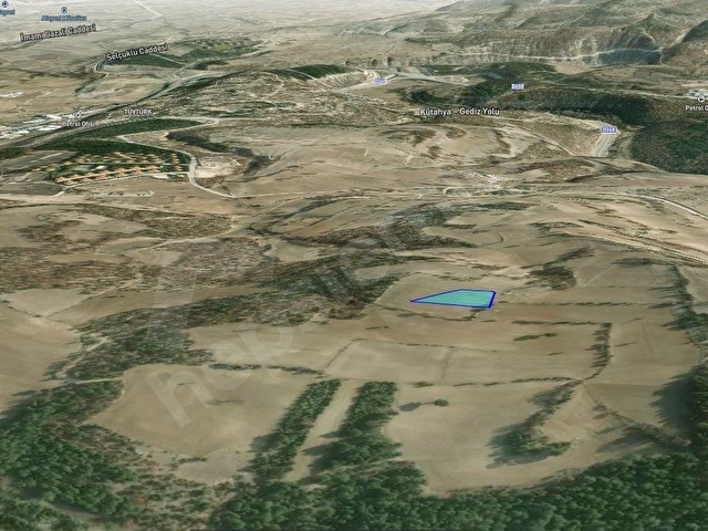 Kütahya Merkez Hacıazizler Mahallesi Fırsat Yatırım Villa İçin Uygun Konut İmarlı Satılık Köşe Arsa - Görsel 15