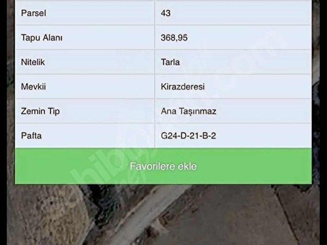 SAKARYA PAMUKOVA ÇİLEKLİ-İÇİNDE YAPI BULUNAN SATILIK TARLA - Görsel 4
