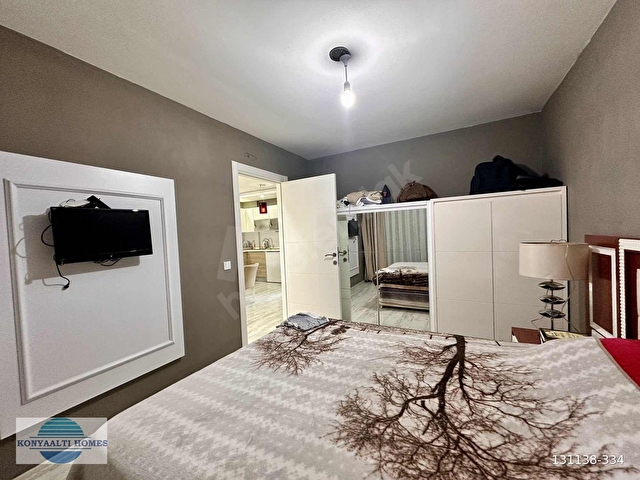 ANTALYA KEMERAĞZINDA HAVUZ MANZARALI SATILIK 1+1 DAİRE - Görsel 10
