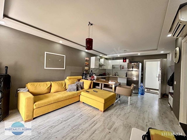 ANTALYA KEMERAĞZINDA HAVUZ MANZARALI SATILIK 1+1 DAİRE - Görsel 2