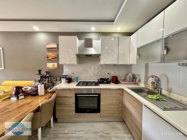 ANTALYA KEMERAĞZINDA HAVUZ MANZARALI SATILIK 1+1 DAİRE - Görsel 7