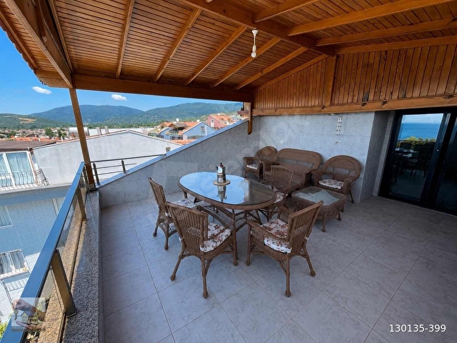 ÖDEN EMLAKTAN PANORAMİK DENİZ MANZARALI YENİ DUBLEX DAİRE - Görsel 23