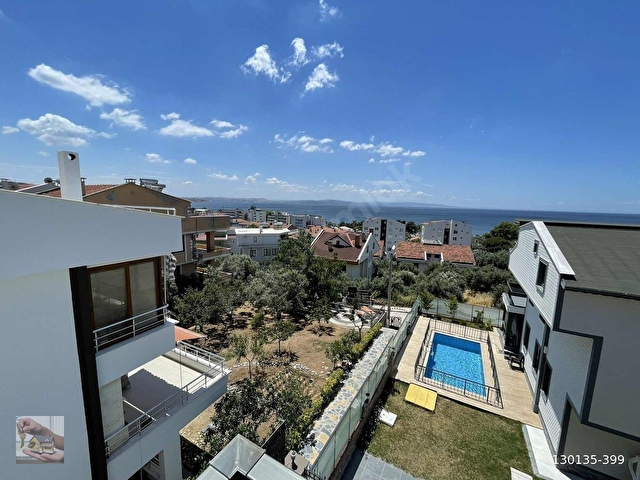 ÖDEN EMLAKTAN PANORAMİK DENİZ MANZARALI YENİ DUBLEX DAİRE - Görsel 28