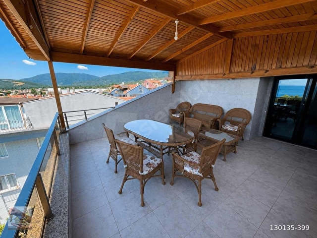 ÖDEN EMLAKTAN PANORAMİK DENİZ MANZARALI YENİ DUBLEX DAİRE - Görsel 24