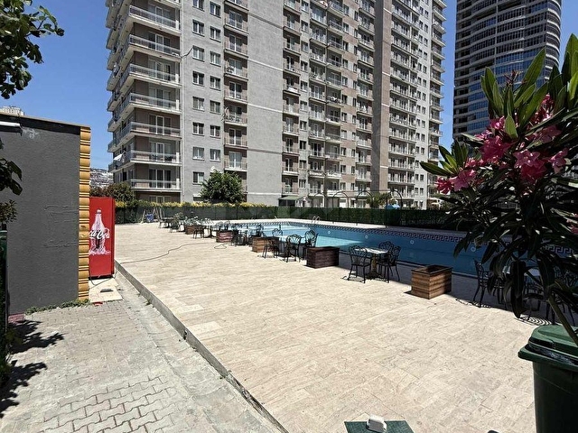 SİTE FULL EŞYALI KİRALIK 1+1 DAİRE !! - Görsel 11