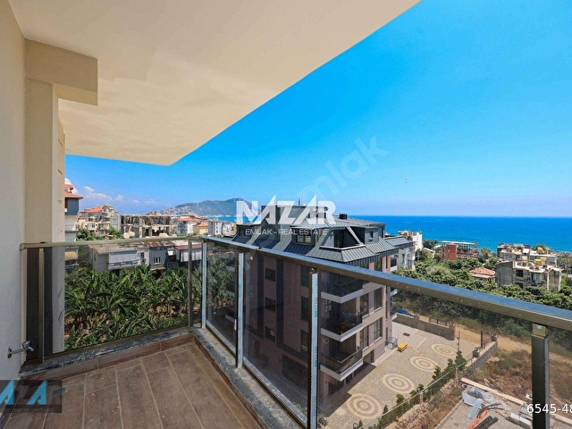 Alanya Saray’da Deniz Manzaralı 2+1 Dubleks Daire - Görsel 15