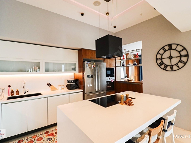 BAŞKENT EMLAK KONUTLARI ÖZEL İÇ MİMARİ 4+1 TERASLI SATILIK DAİRE - Görsel 16